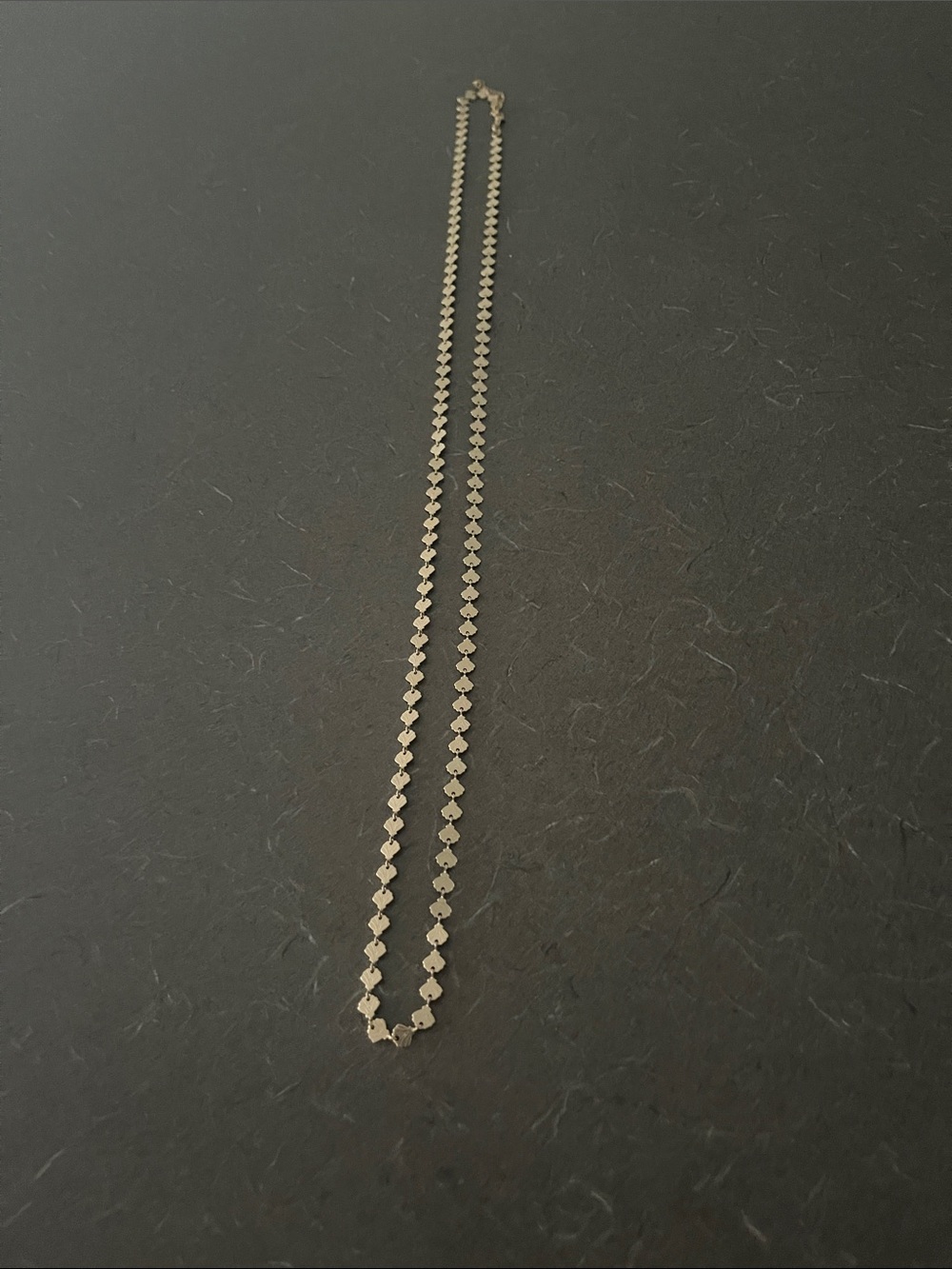 18k GF Shell Link Necklace - 18-24” fully clasped
